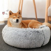 Thumbnail for Pet Round Plush Bed