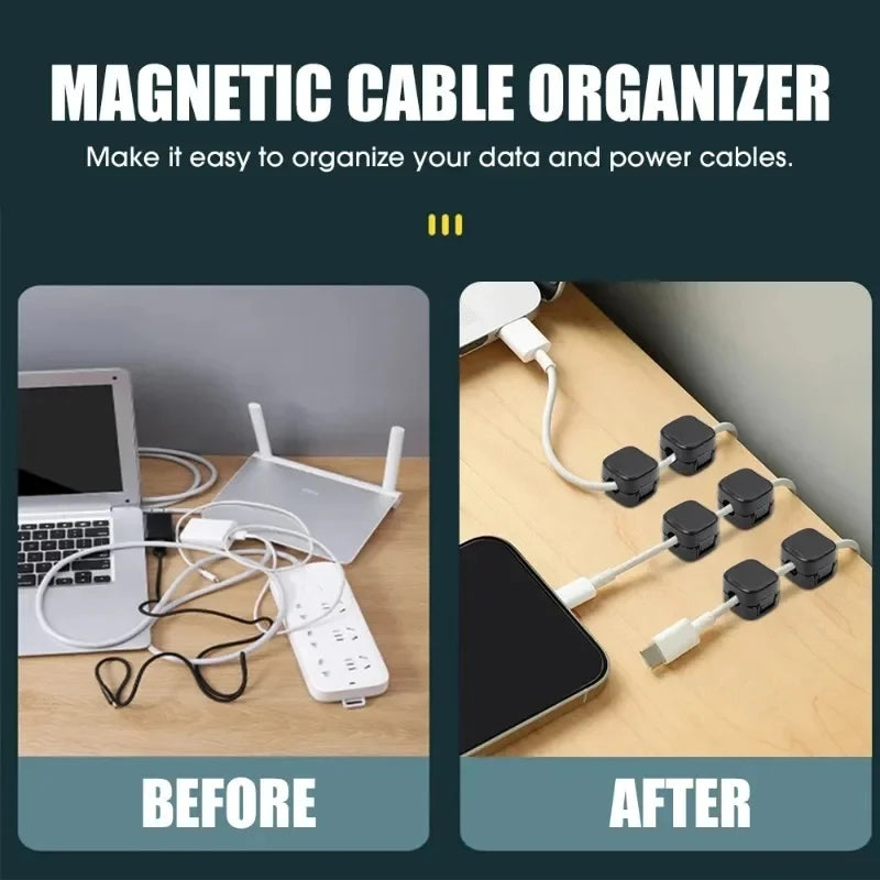 Magnetic Cable Organizer Clips