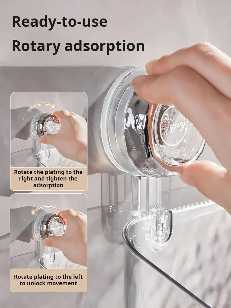 Light Glacier Suction Cup Rack