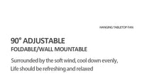 Thumbnail for Wall Mounted Portable Mini Fan